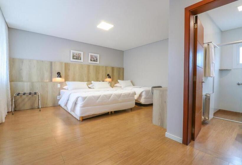 اتاق لوکس چهار تخته, Pousada Bella Viena