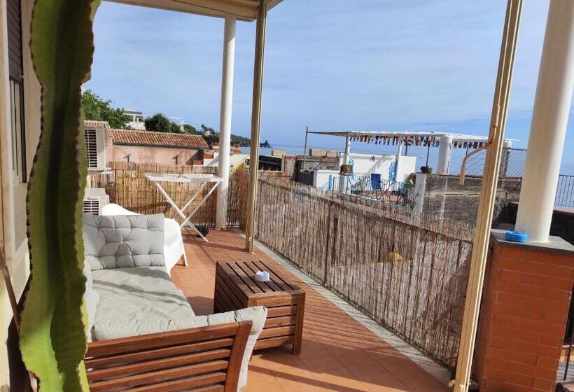 高级套房带海景, Made In Sicily Santa Tecla