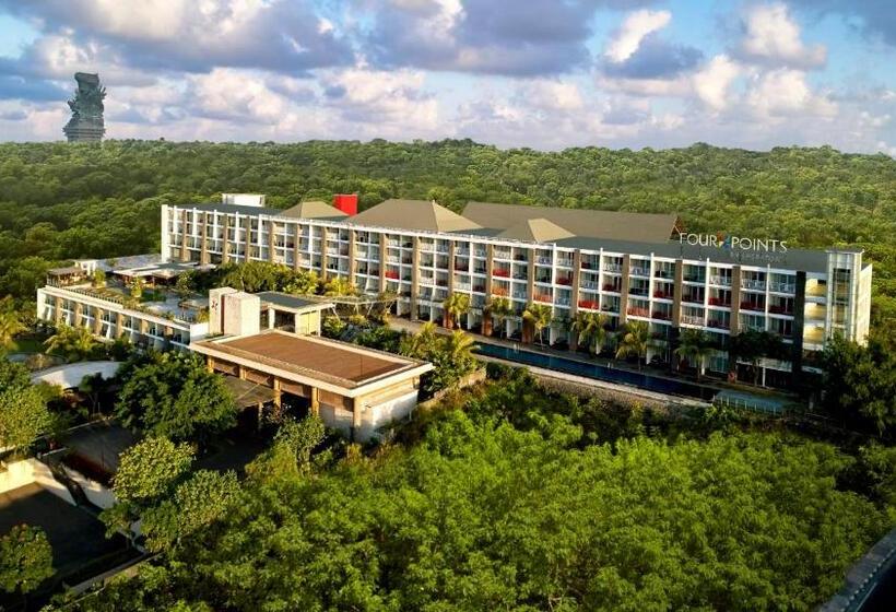 اتاق استاندارد با بالکن و چشم‌انداز باغ, Four Points By Sheraton Bali, Ungasan