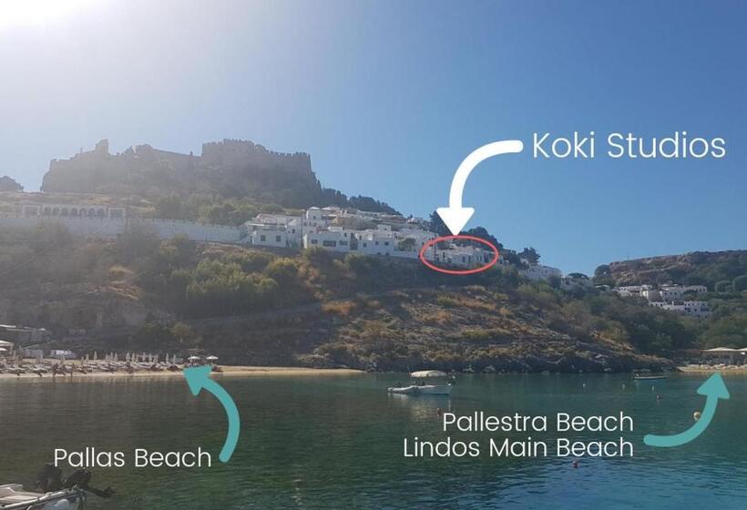 标准房带园景, Villa Koki Studios