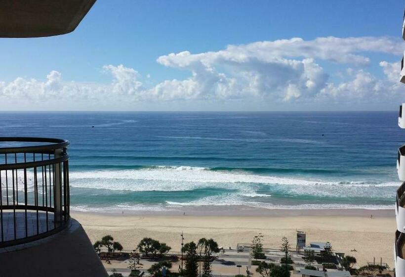 带1个卧室的带海景的公寓, Beachcomber Resort   Official