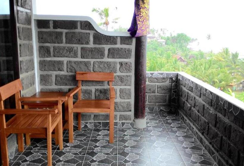 חדר סופריור לשלושה עם נוף לים, Gubug Balian Beach Bungalow