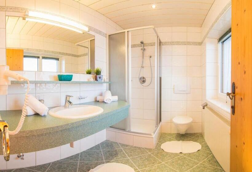 발코니가 있는 베이직 룸, Pension Am Rain