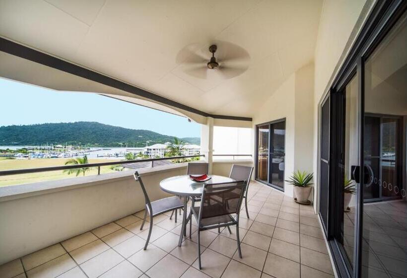 침실 2개 바다 전망 아파트, Portside Whitsunday Luxury Holiday Apartments