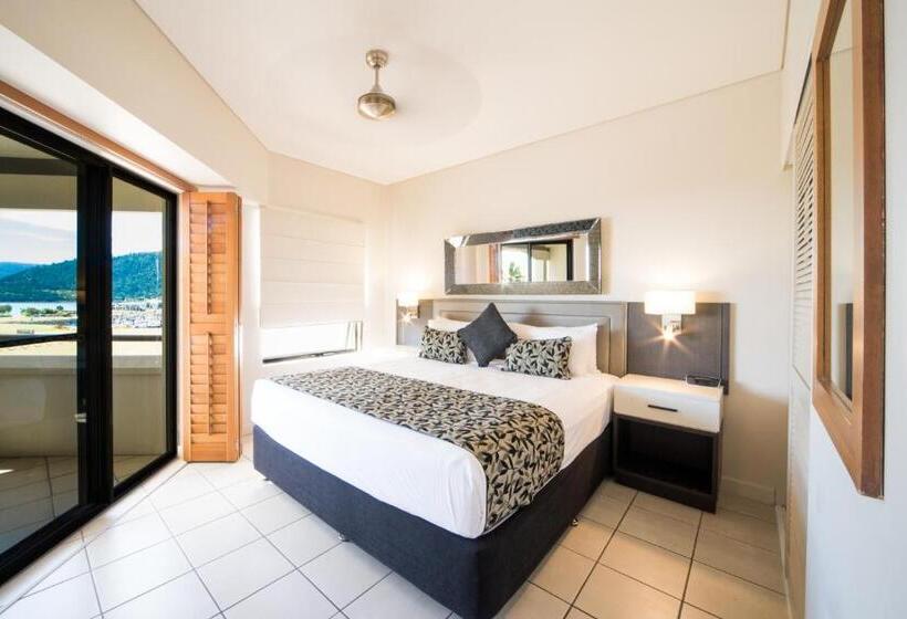 침실 2개 바다 전망 아파트, Portside Whitsunday Luxury Holiday Apartments