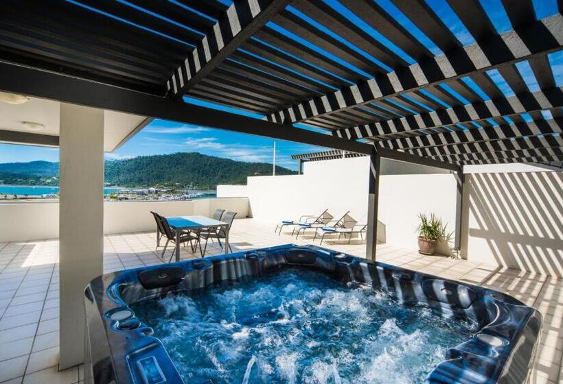 침실 2개 바다 전망 아파트, Portside Whitsunday Luxury Holiday Apartments