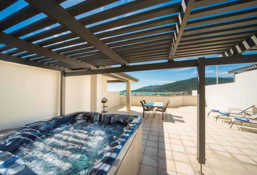 침실 2개 바다 전망 아파트, Portside Whitsunday Luxury Holiday Apartments
