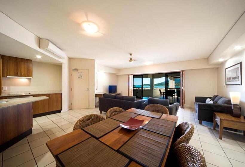 침실 3개 바다 전망 아파트, Portside Whitsunday Luxury Holiday Apartments