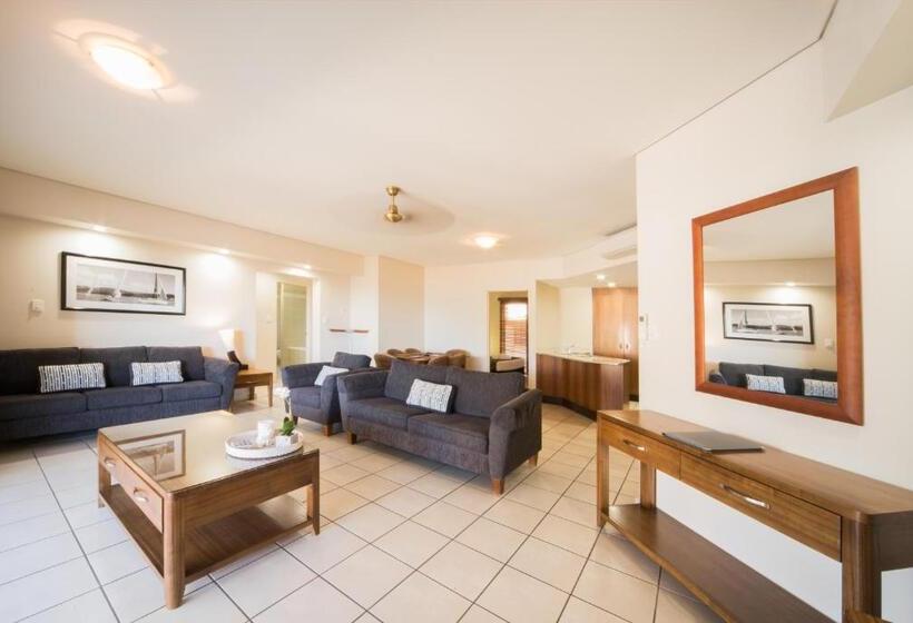 침실 3개 바다 전망 아파트, Portside Whitsunday Luxury Holiday Apartments