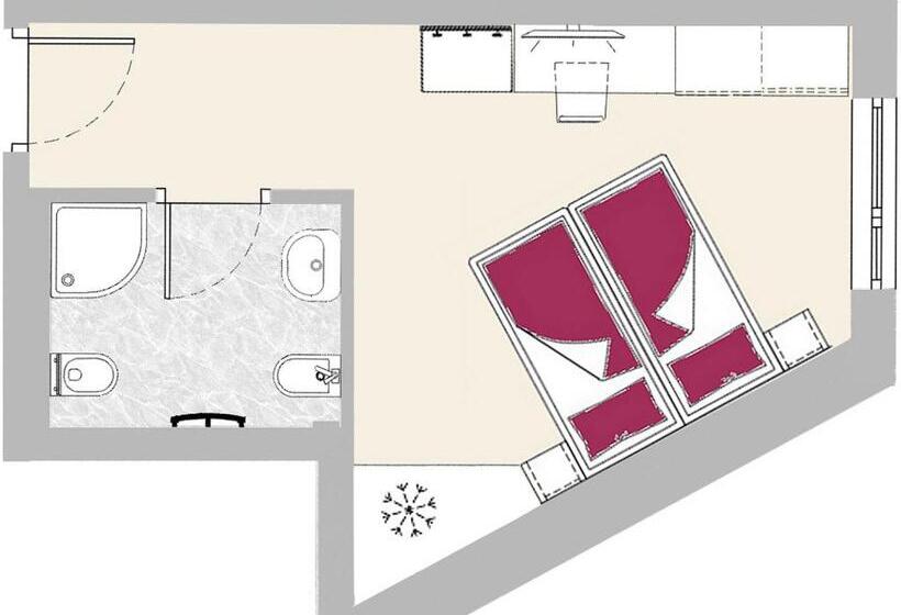 Классический Номер, City Hotel Merano