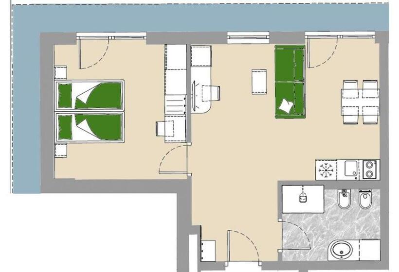 Люкс Повышенной Комфортности, City Hotel Merano