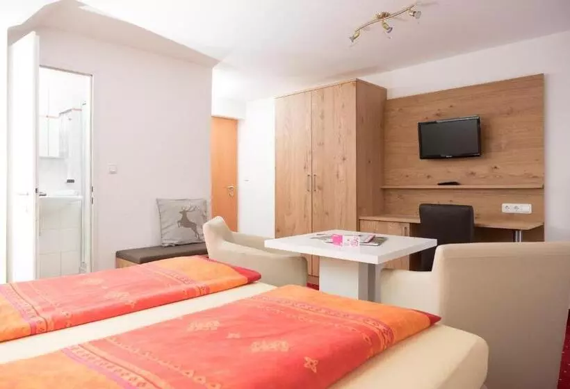 Standard-huone Puutarhanäkymä, Pension Irlingerhof