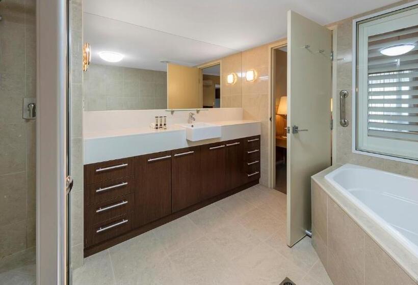 شقة غرفتين مطلة على البحر, Oaks Hervey Bay Resort And Spa