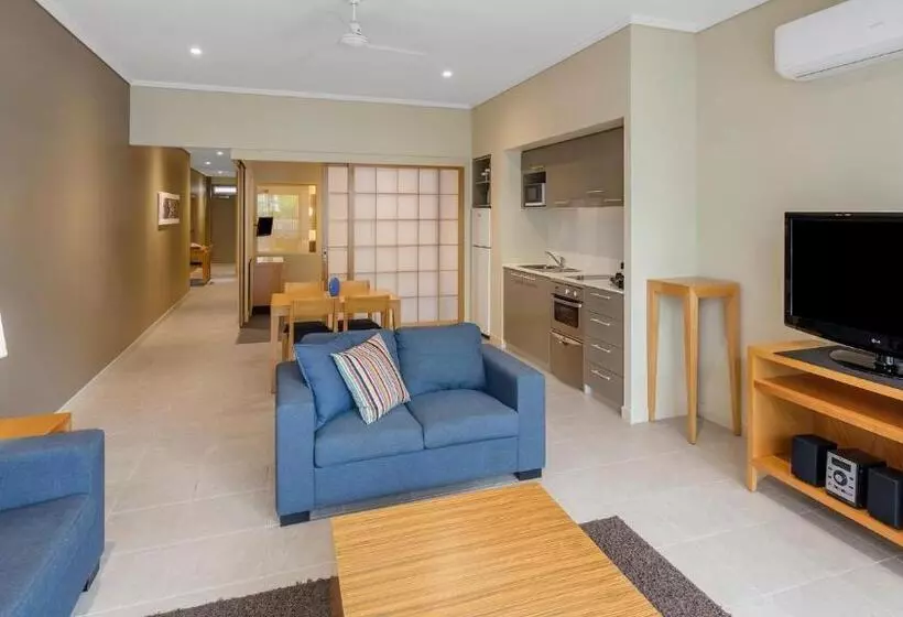 プールの見える１ベッドルームアパートメント, Oaks Hervey Bay Resort And Spa