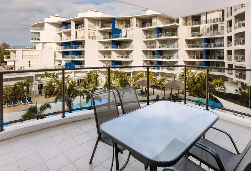 プールビューの２ベッドルームアパート, Oaks Hervey Bay Resort And Spa