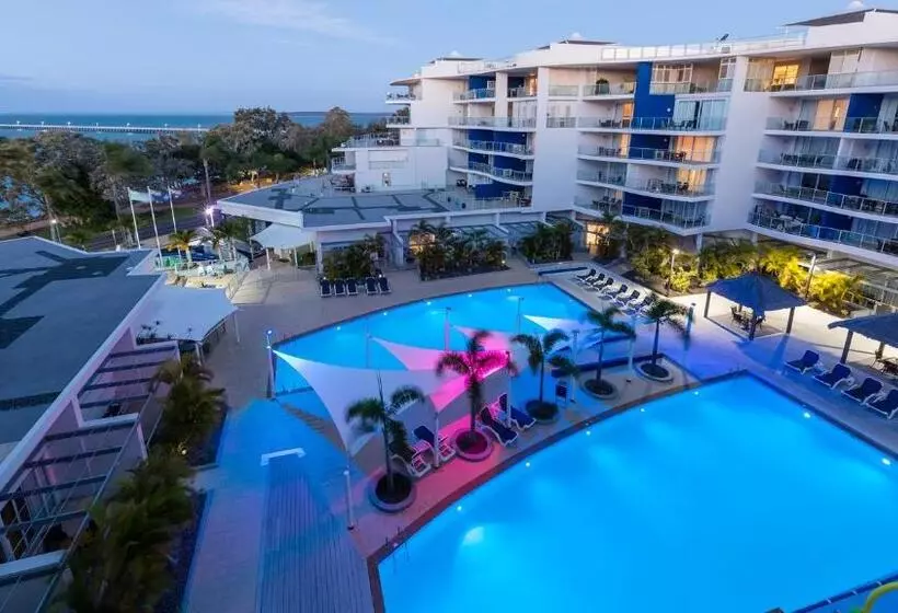 プールビューの２ベッドルームアパート, Oaks Hervey Bay Resort And Spa