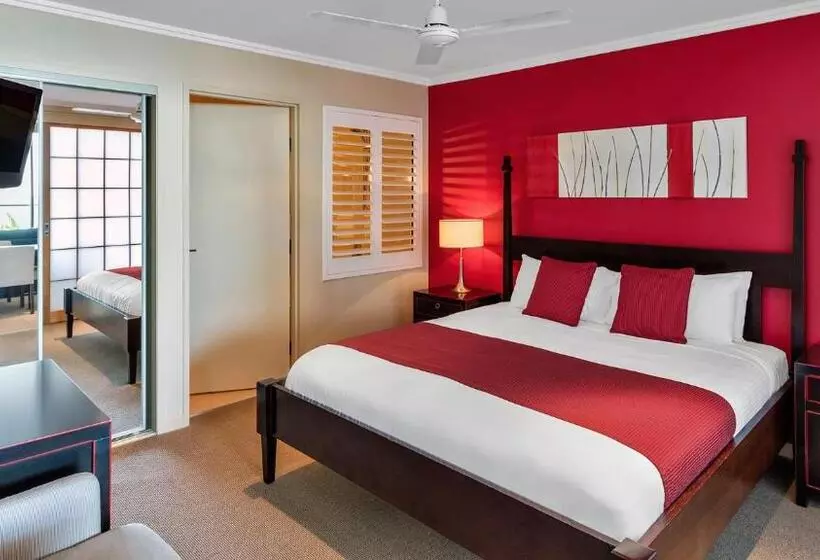 プールビューの２ベッドルームアパート, Oaks Hervey Bay Resort And Spa