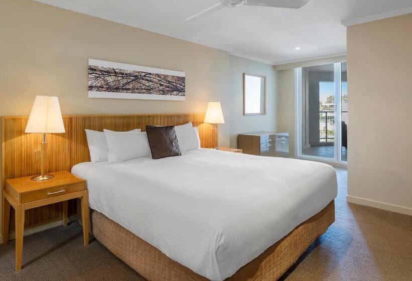 شقة 3 غرف مطلة على البحر, Oaks Hervey Bay Resort And Spa