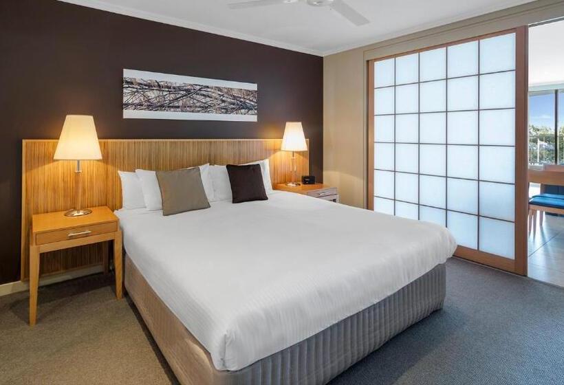 شقة غرفة واحدة مطلة على البحر, Oaks Hervey Bay Resort And Spa