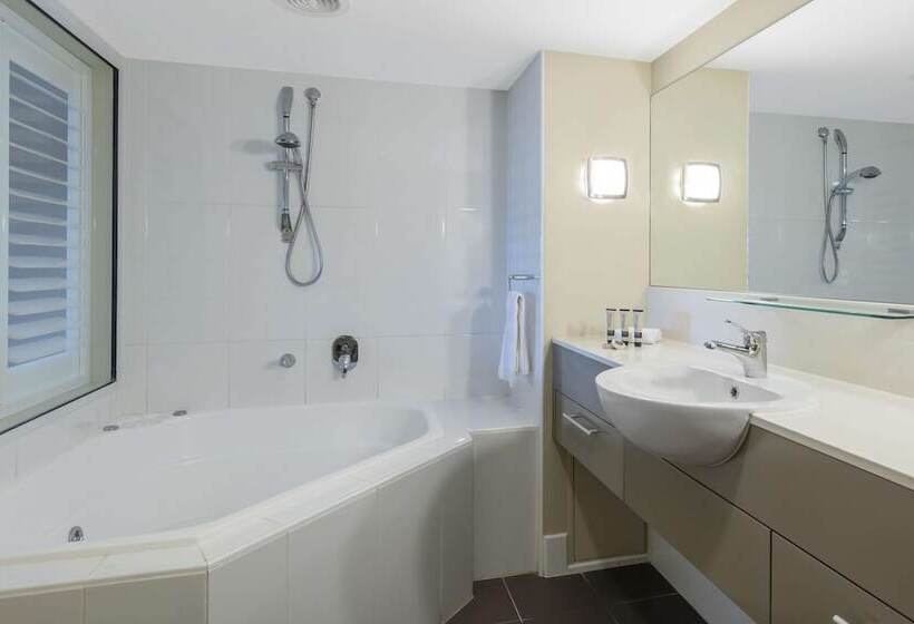 شقة 3 غرف مطلة على البحر, Oaks Hervey Bay Resort And Spa