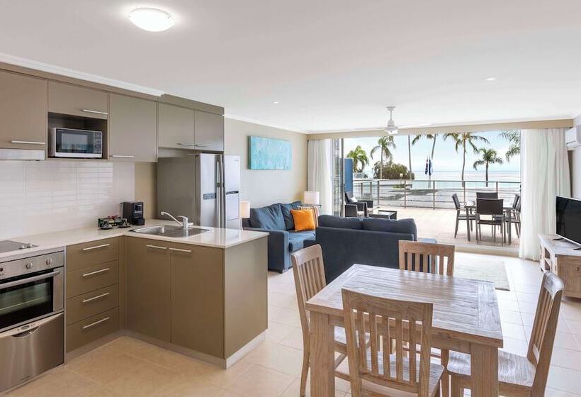 شقة 3 غرف مطلة على البحر, Oaks Hervey Bay Resort And Spa