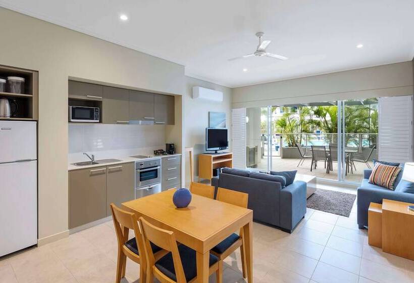 شقة غرفة واحدة مطلة على حمام السباحة, Oaks Hervey Bay Resort And Spa