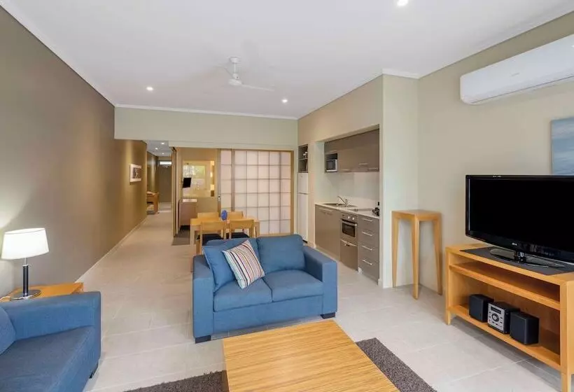 プールの見える１ベッドルームアパートメント, Oaks Hervey Bay Resort And Spa