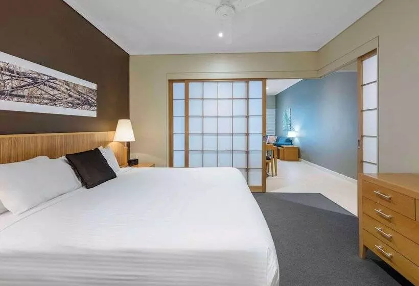 プールの見える１ベッドルームアパートメント, Oaks Hervey Bay Resort And Spa