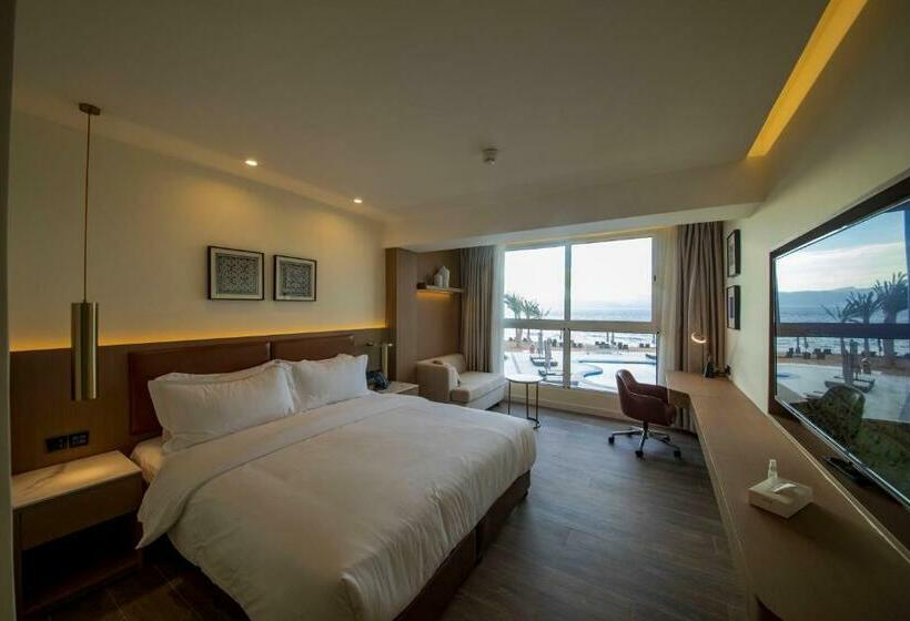 اتاق لوکس با چشمانداز دریا, Luxotel Aqaba Beach Resort & Spa Only 15 Years Plus
