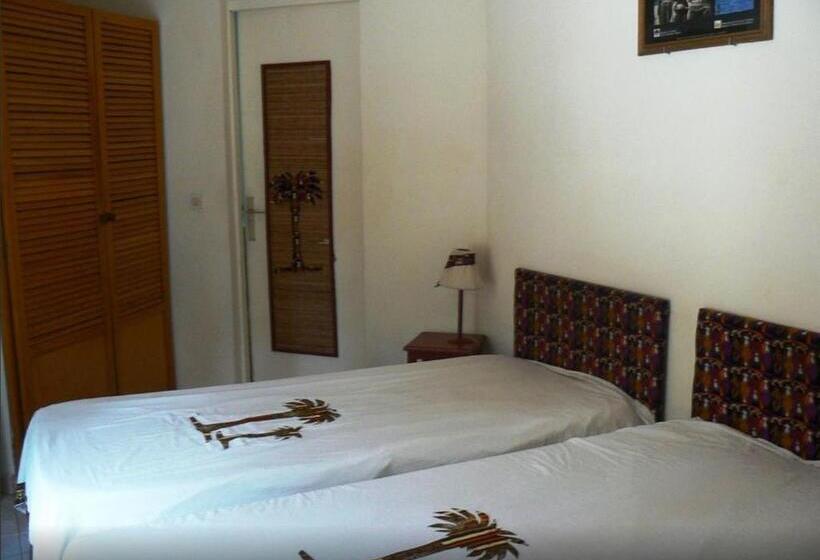 חדר סטנדרט נוף לגינה, Diamarek Hotel Sur La Plage