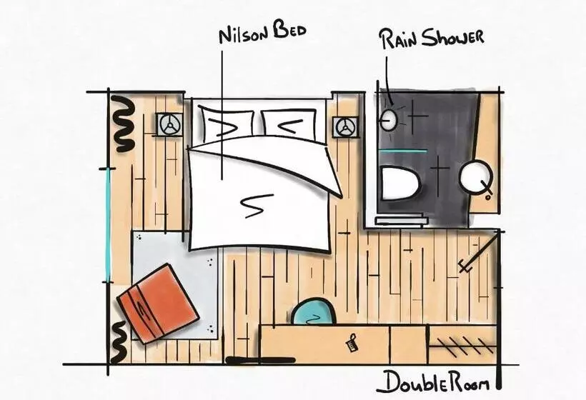 Standard Room, De Sterrenberg   Adults Only