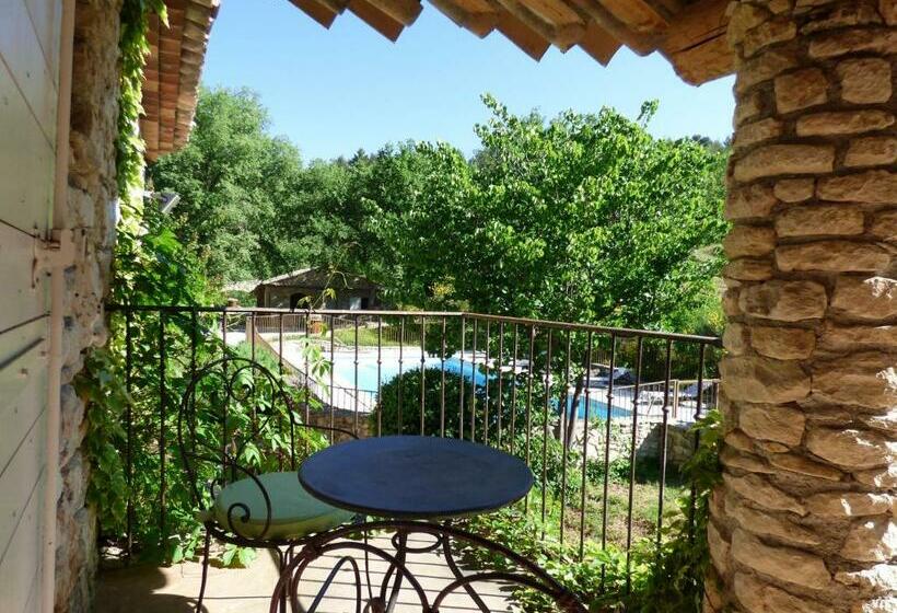 수피리어 테라스 룸, Hôtel Lou Caleù Restaurant Le Rocher Des Abeilles