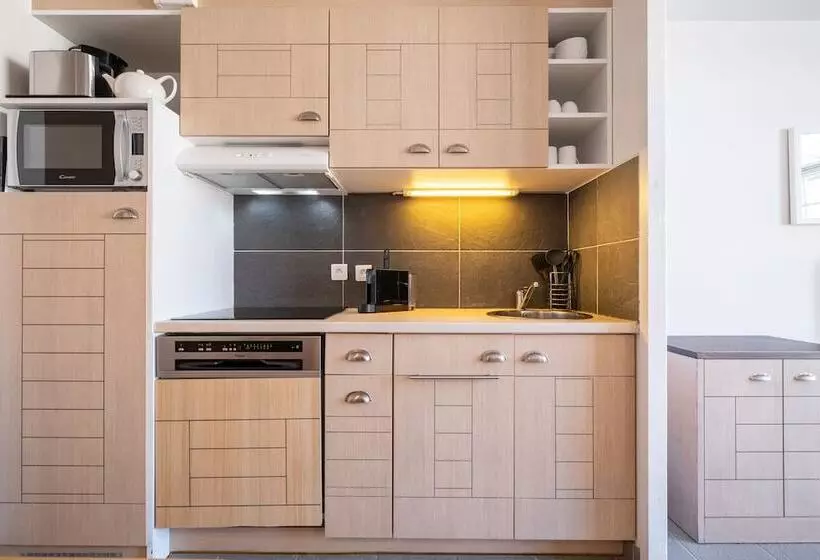 海の見える１ベッドルームアパートメント, Pierre & Vacances Premium Residence De La Plage