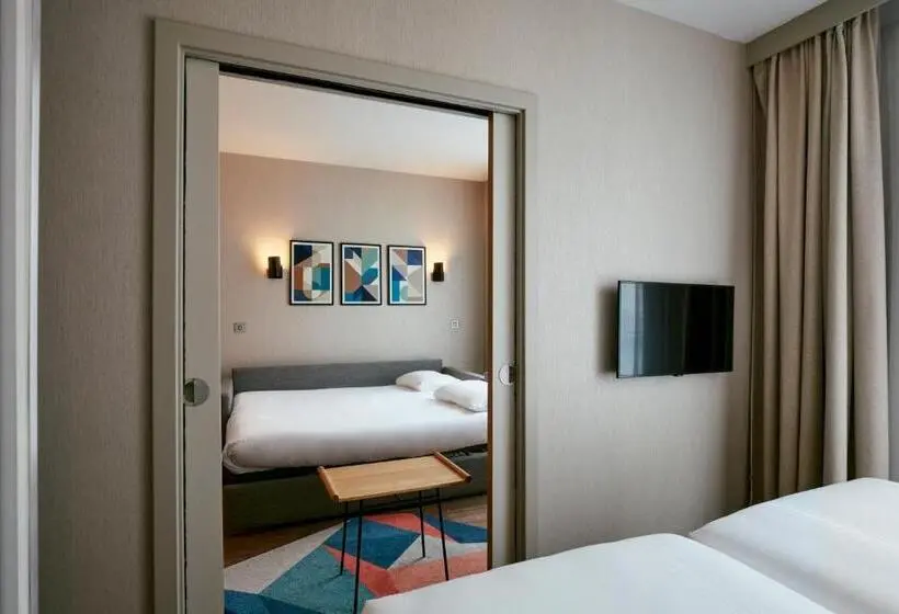 １ベッドルームアパートメント, Aparthotel Adagio Glasgow Central