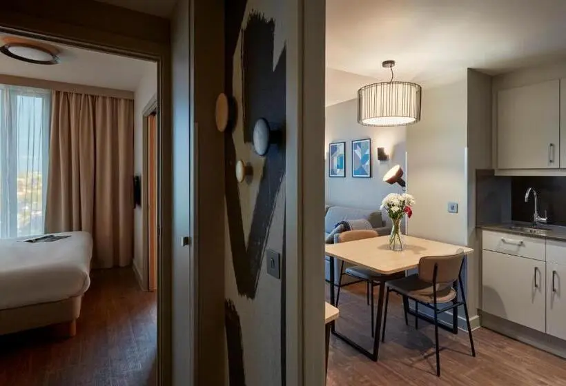 １ベッドルームアパートメント, Aparthotel Adagio Glasgow Central