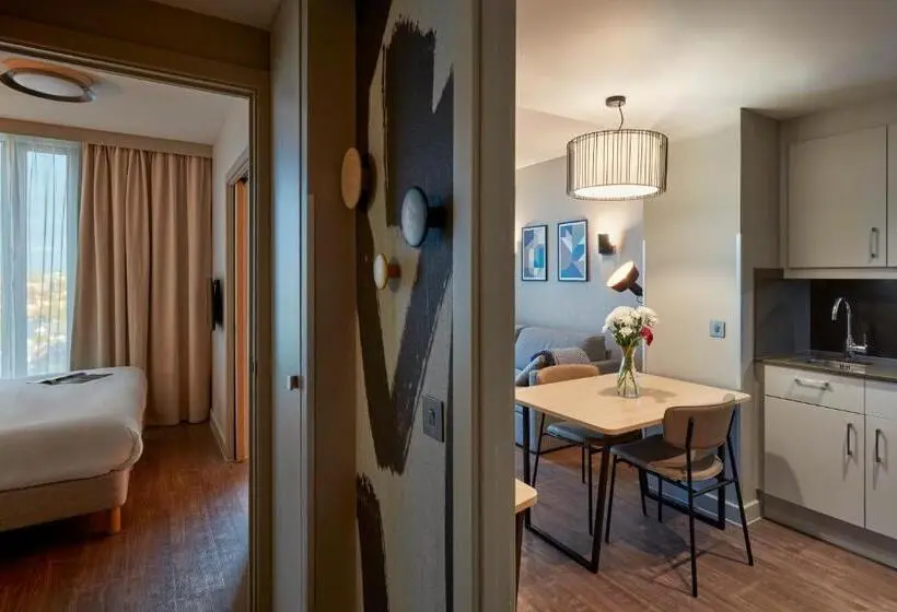 １ベッドルームアパートメント, Aparthotel Adagio Glasgow Central