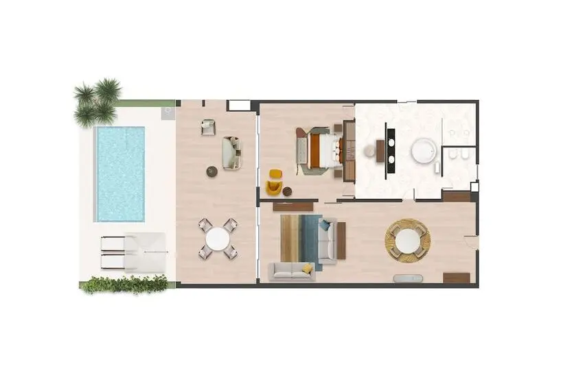 سوئیت اجرایی با تخت کینگ, The Mora Zanzibar   Luxury All Inclusive