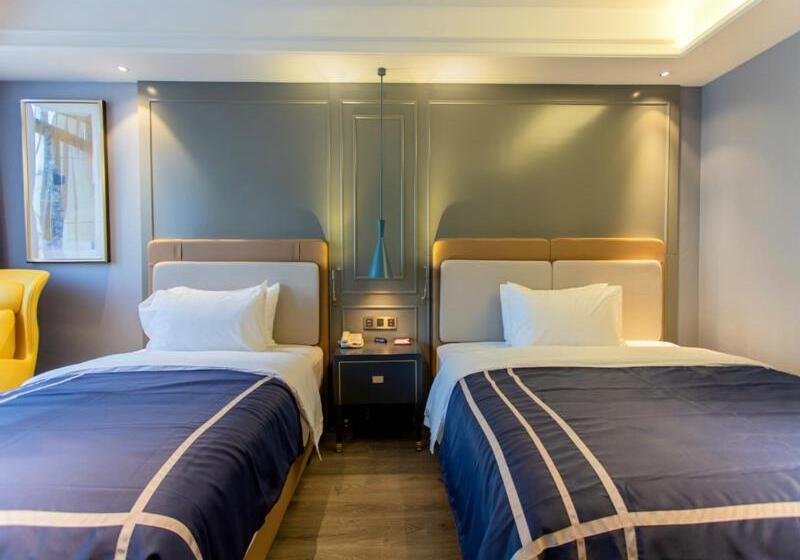 غرفة ديلوكس, Lanou Hotel Chongqing Hongou Square Wanzhou Guanyinyan