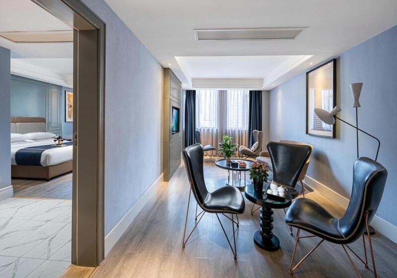 جناح, Lanou Hotel Chongqing Hongou Square Wanzhou Guanyinyan