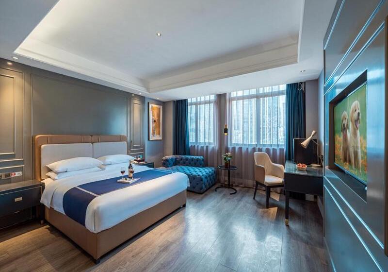 جناح, Lanou Hotel Chongqing Hongou Square Wanzhou Guanyinyan