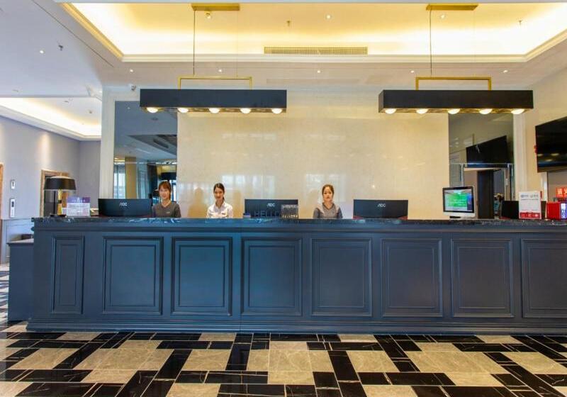 غرفة ديلوكس عائلية, Lanou Hotel Chongqing Hongou Square Wanzhou Guanyinyan