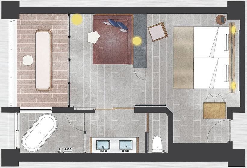 Habitació Estàndard Vista Mar, One Suite The Grand