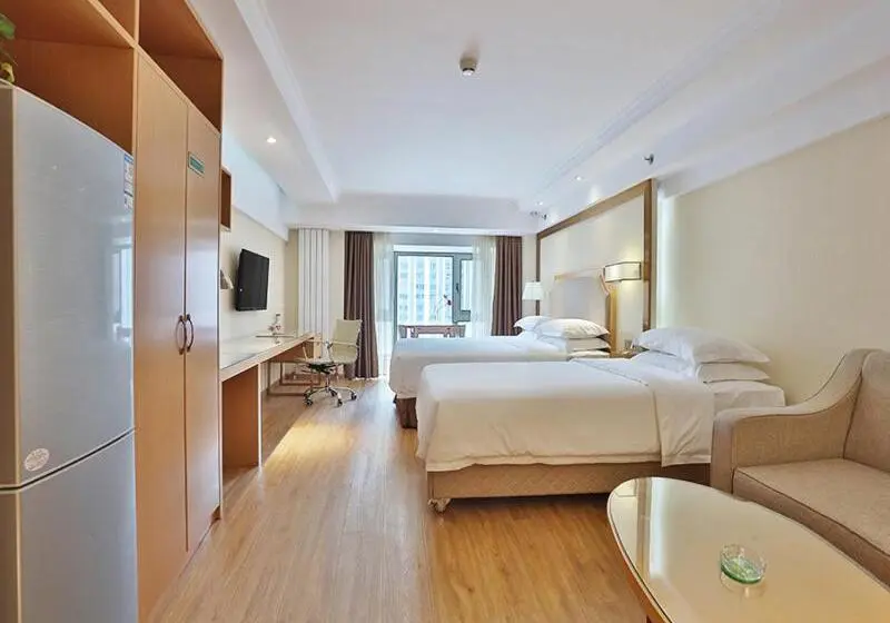 Deluxe-perhehuone, Vienna Hotel Harbin West Railway Station Wanda Plaza