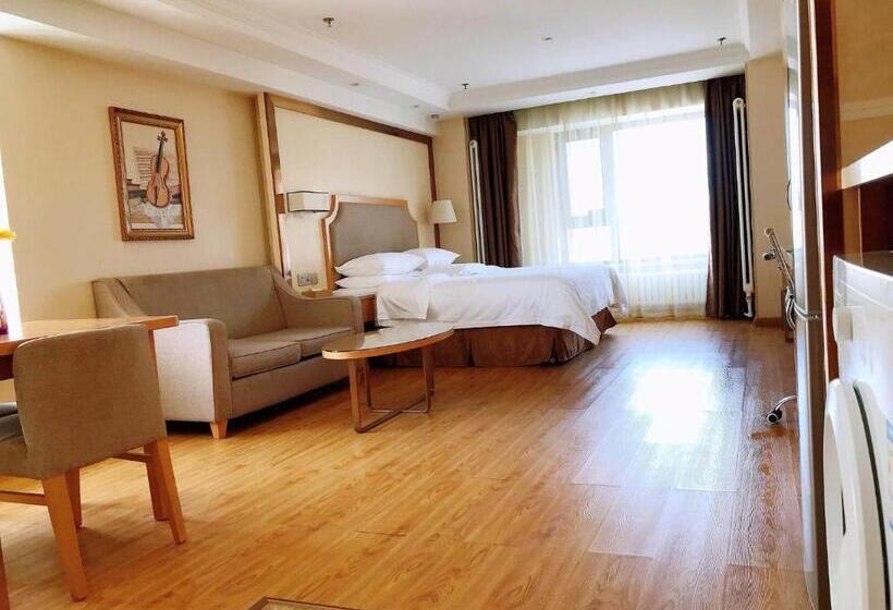 חדר דלוקס, Vienna Hotel Harbin West Railway Station Wanda Plaza