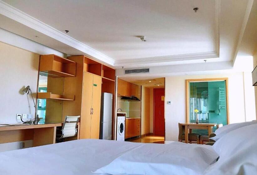 חדר דלוקס, Vienna Hotel Harbin West Railway Station Wanda Plaza