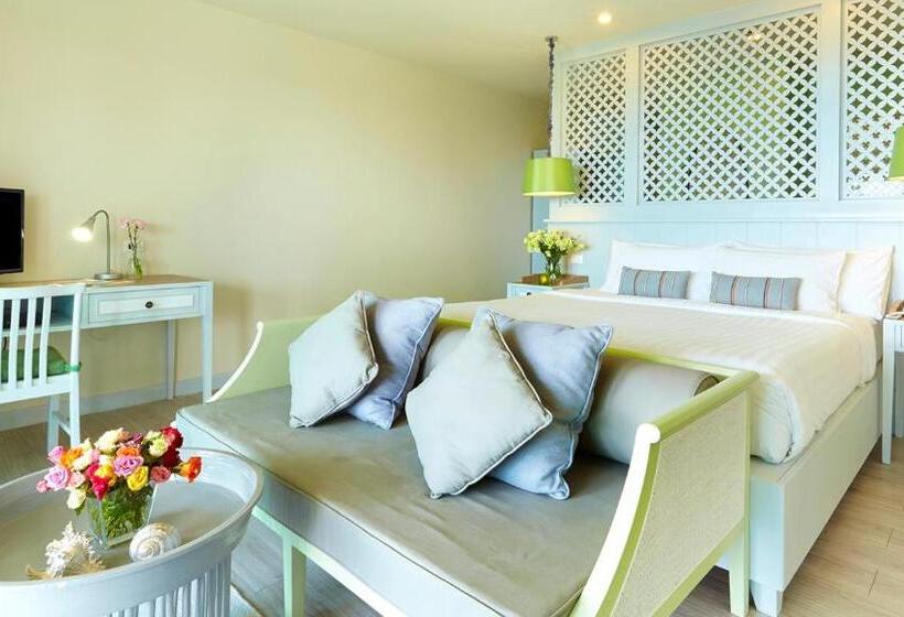 디럭스 룸 바다 전망, Bandara On Sea, Rayong