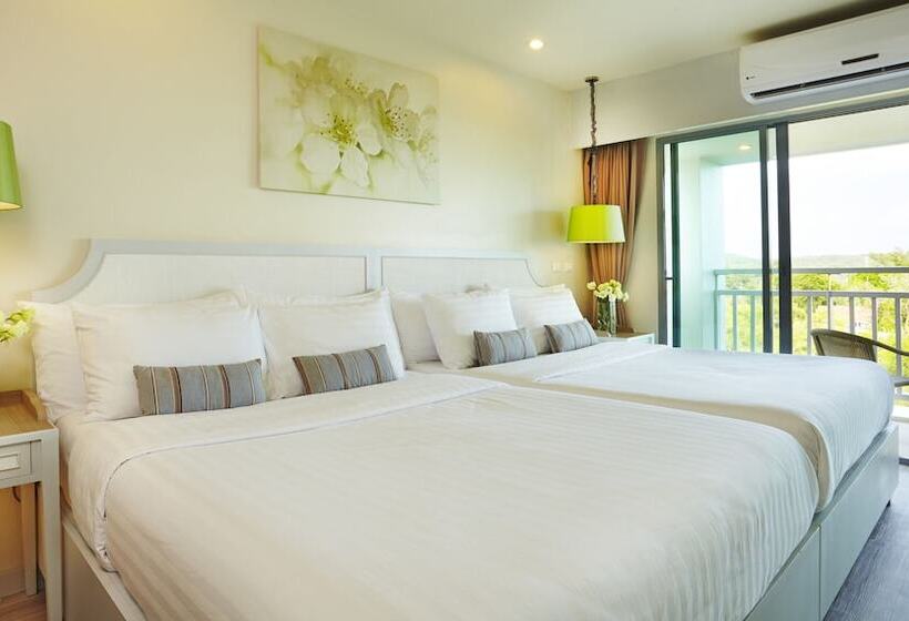 디럭스 룸 가든 전망, Bandara On Sea, Rayong