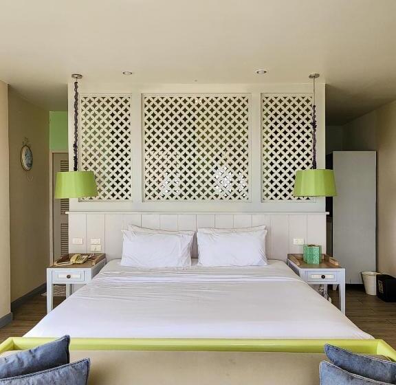 디럭스 룸 바다 전망, Bandara On Sea, Rayong