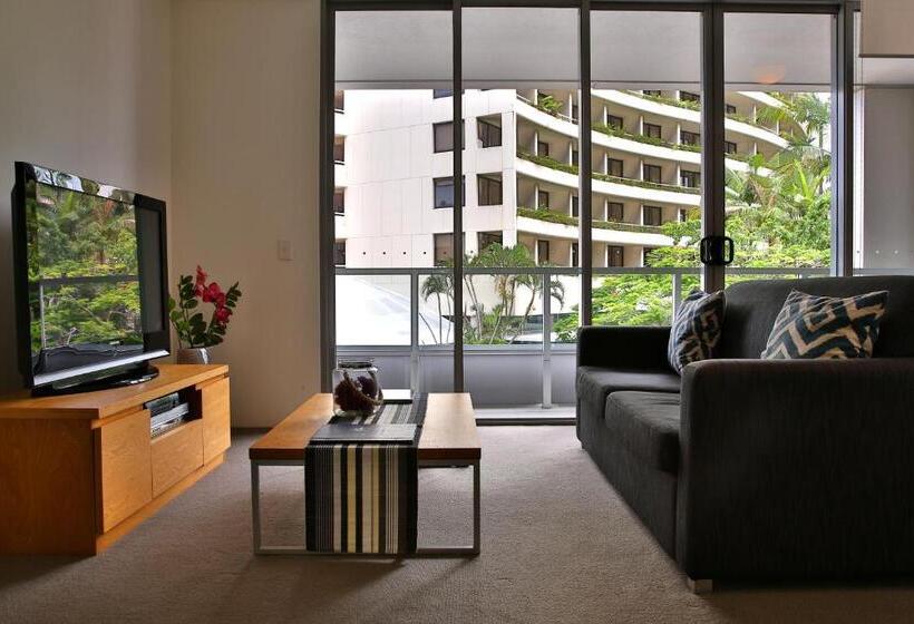 דירת חדר נוף לגינה, Cairns Private Apartments