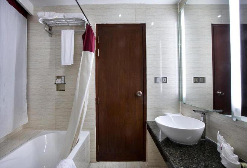 اتاق لوکس با تخت بزرگ, Fars Hotel & Resorts   Bar Buffet Pool Spa